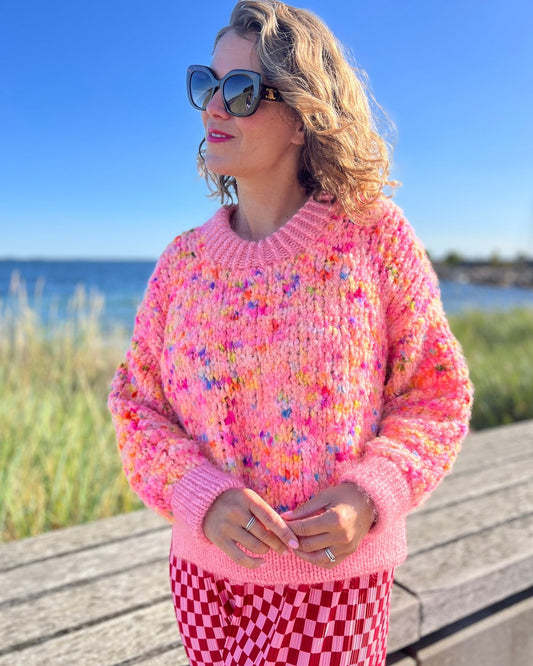 Juicy Sweater Norsk Popknit strikkeoppskrift