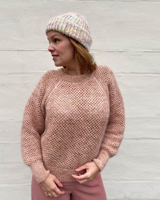 Kokomo Sweater English Popknit knitting pattern